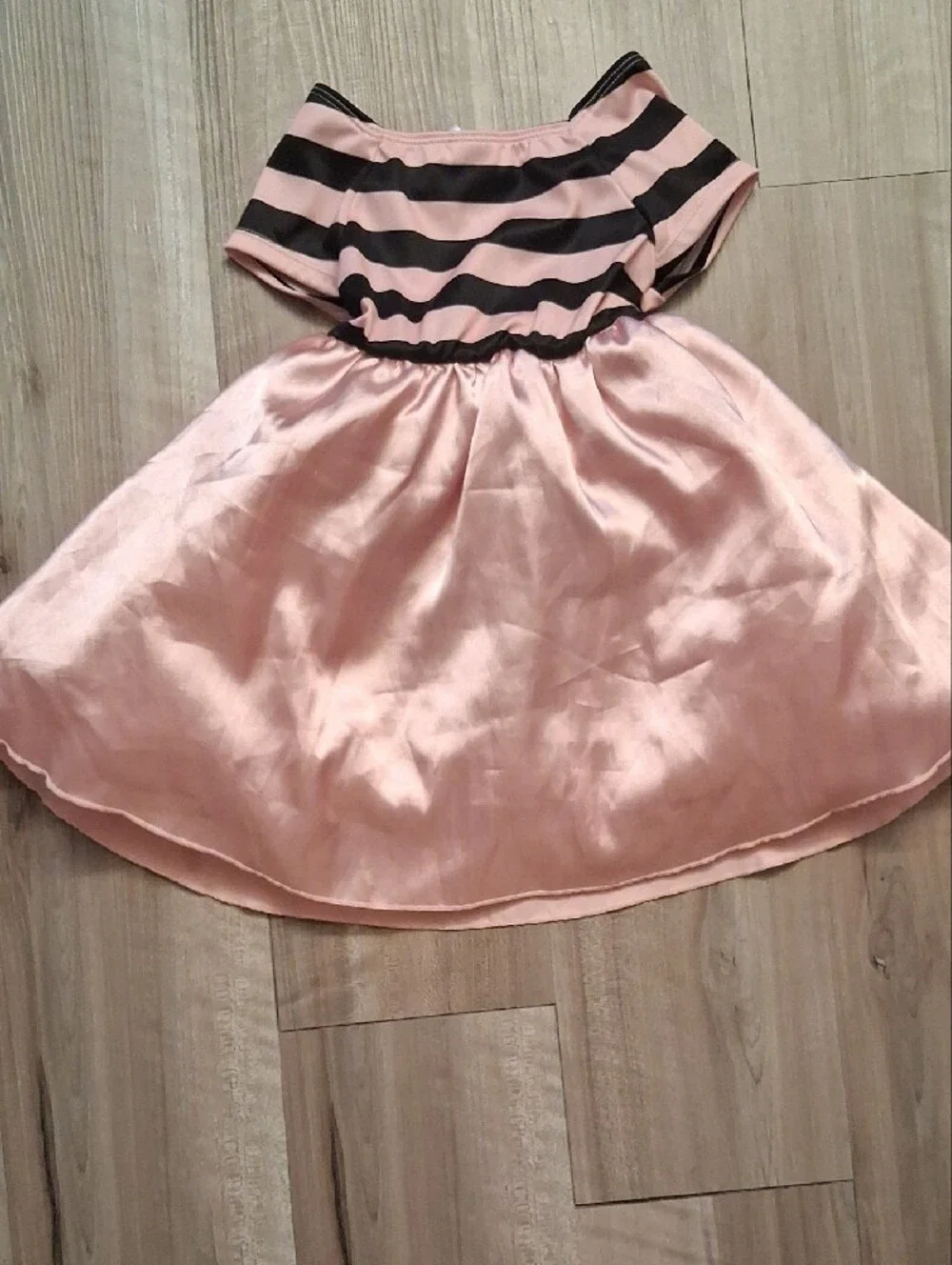 Gymboree Pink and Black Striped Poodle Costume Dress 12-18 Months (L)